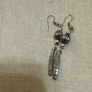 Elegant Silver Dangle Earrings